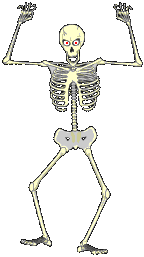 живая картинка скелета